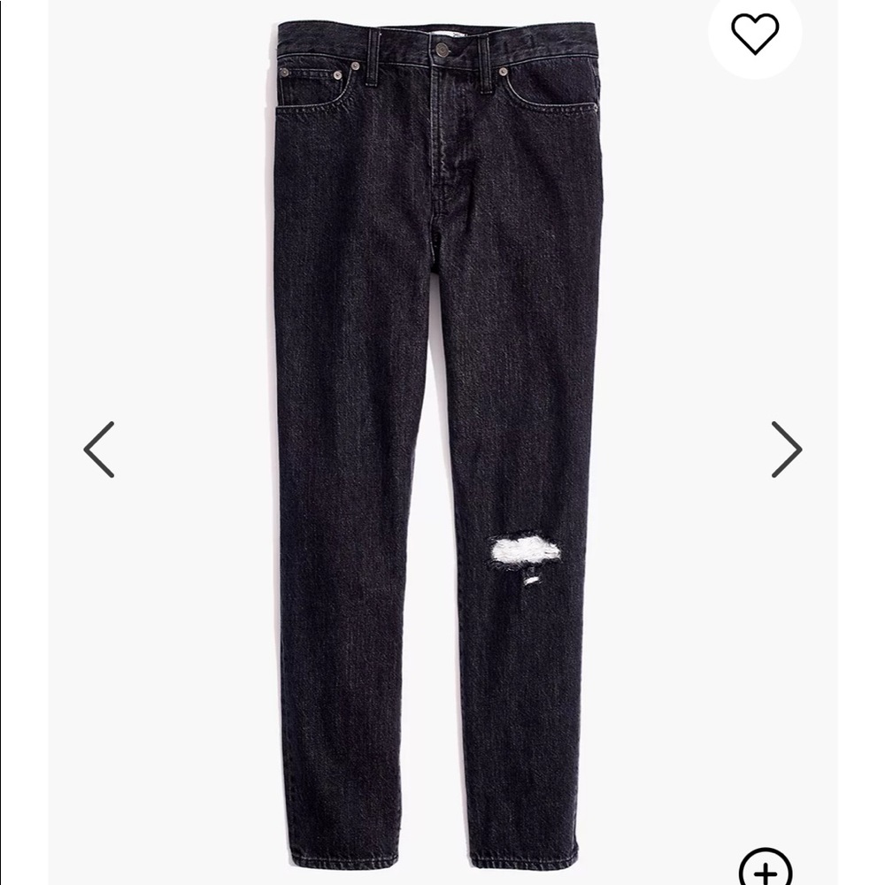 Madewell Perfect Vintage Jean Knee Rip Edition